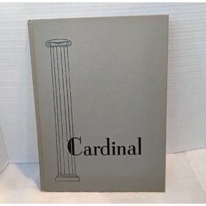 Vtg 1957 Wells College Yearbook Aurora New York Cardinal Collage Junk Journal
